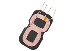 China Customized 15 Watt Dual Coil Wireless Charging Coil for Cell Phone Charging supplier