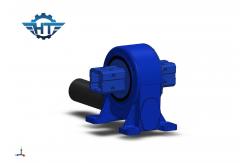 China 61/1  Gear Ratio Worm Slew Drive For Solar Tracking System supplier