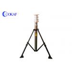 30kg Head Load Telescopic Camera Mast / Tripod Mast 6r/ Min Rotation With Lock for sale