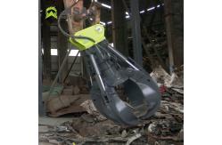China 1000 Litre Hydraulic Rotating Peel Grapple For Mini Excavator supplier