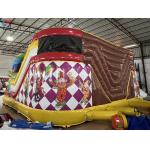 Manufacturer Zoo Inflatable Fun City Inflatable Bouncy House Slide Castle