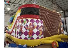 China Manufacturer Zoo Inflatable Fun City Inflatable Bouncy House Slide Castle supplier