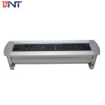 silver multimedia flip up desk socket double UK power  with touch press switch EK9211UK for sale