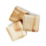 OEM Biodegradable Palm Leaf Plates With Laminated Packing for sale