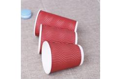 China ODM Double Wall Ripple 12oz Paper Muffin Cup With Lid supplier