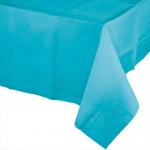 Hawaiian Hibiscus Thick Paper Tablecloths , 1.37x2.74m Disposable Xmas Tablecloths for sale