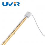 Gold Coating Quartz Infrared Halogen Lamp Single tube 230V 1200W for sale