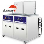 28/40KHz Industrial Ultrasonic Cleaner 1000L Large Dual Tanks 14400W For Boiler / Pump for sale