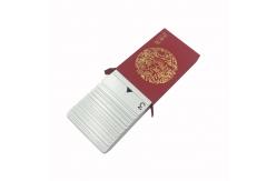 China Linen 310gsm Black Core Cardstock With Gold Foil Packaging Box supplier