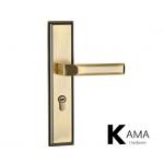 58mm Mortise Door Lock Handle For Bedroom Door Zinc Alloy Material for sale