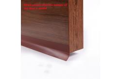 China Silicone TPE Self Adhesive Weather Seal Tape Soundproof Door Seal Strip supplier