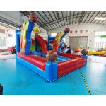 Shooting Games Basket Ball Toss Races Inflatable Basketball Goals for sale