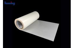 China Transparent Thermoplastic Hot Melt Adhesive Film For Embroidery Badges 100yards/Roll supplier