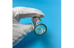 China 20-25mm Diameter Silver Plated Quartz Glass Tube for Laser Reflection supplier