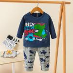 Autumn leisure Long Sleeve Cotton Pyjamas Children Cotton On Matching Pjs for sale