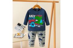 China Autumn leisure Long Sleeve Cotton Pyjamas Children Cotton On Matching Pjs supplier