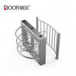 Half Height Security Solution Supermarket Entrance Waist Height Turnstile Gates for sale
