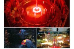 China DN15 Mushroom Dancing Fountain Nozzles Jet Display Bell 22gpm supplier