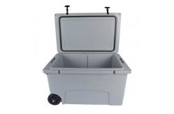 China Custom Rotational Molded Plastic Cooler Boxes Food Grade Car Cooler Box supplier