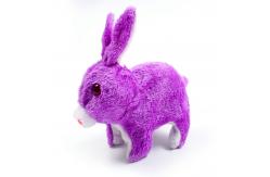 China 20cm Electric Motor Core Walking Sound Bunny Plush Toy supplier