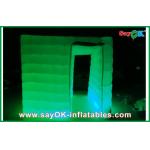 Inflatable Photo Studio Inflatable Cube Photo Booth , Inflatable Mobile Led Light Photo Booth Kiosk for sale