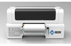 China High Precision UV Printer Machine Mini UV AB Film Roller Printer 0.5L supplier