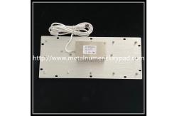 China 68 Key Stainless Steel Embedded Numeric Keypad USB Interface With FN Function supplier