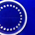 CNC Machining Of High Precision Fused Quartz Perforated Quartz Glass Sheets for sale