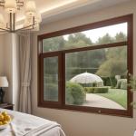 OEM / ODM Large Bottom Hung Casement Windows Soundproof Function for sale