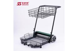 China Non Electromechanical Tennis Ball Picker With 290 Balls Capacity supplier