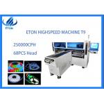 High Speed 68PCS Head Dual Arm SMT Machine 250000 CPH Fastest Pick And Place Machine for sale