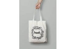 China Personalized Printing Monogram Canvas Tote Jumbo Bags DIY Drawing supplier