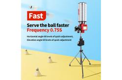 China SIBOASI B5 Badminton Shuttlecock Feeder Machine Smart Badminton Shooting Machine for Training supplier