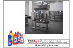 China Semi Automatic Liquid Filling Machine / Time Gravity Bottle Filler For Pesticide supplier