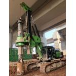 Professional Technology Low Headroom Hydraulic Piling Machine Foundation Small 560KN for sale