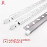 Polished Ceramic Border Aluminium Square Edge Tile Trim Ceramic Tile Edge Decoration for sale