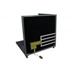 IEC 60335-1 Matt Black Painted Plywood Temperature Rise Test Corner for sale