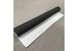 China Flame retardant Black backdrop fabric roll 260gsm for digital printing supplier