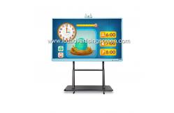 China Multi Point 500cd/M2 IR Touch Screen Interactive Whiteboard supplier