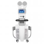 Abdominal Oblique Muscles White Sculpting Machine With LED Display for sale
