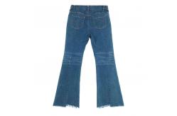 China plus size jeans bell bottom jeans  lady jeansbc supplier