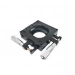 100mm×100mm Manual Translation Stage Miniature XY Stage With Central Drive for sale