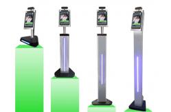 China 8 Inch AI 800*1280 Face Recognition Infrared Thermometer supplier