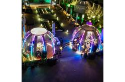 China Dome Bubble Tent House Height 2.8m With PC Aluminium Material supplier