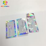 Hologram Envelop Foil Bag Aluminium Foil Pouch Self Adhesive Three Sided Seal