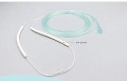 China PVC Medical Grade Oxygen Therapy With Adjustable Nose Clip With/Without Latex supplier
