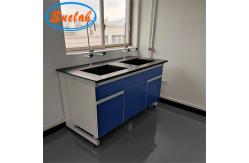 China Multipurpose Chemistry Laboratory Table Anti Corrosion Metal Material supplier