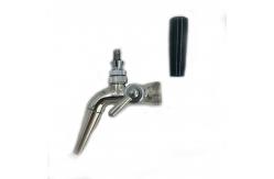 China 18/8 Stainless Steel Beer Keg Faucets With Flow Control supplier