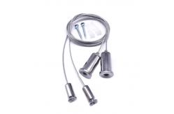 China Durable Transparent Wire Rope Cable Assemblies For Hanging Display And Lighting supplier