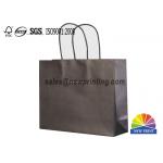 Twisted Paper Handle Fashion Clothing Paper Bags Logo Printed Retail Shopping Bags for sale